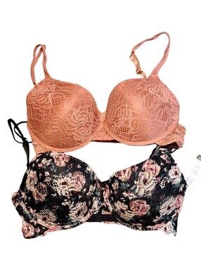 NWT Bebe 2-Pack Lace Bras